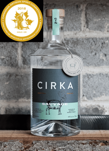 Gin Sauvage with Award